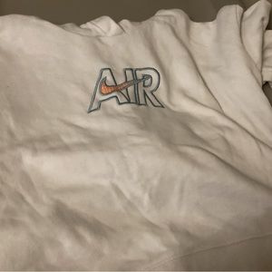 Nike air cropped sweatshirt